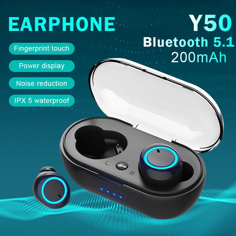 Fone Bluetooth Earphone Sports Headset 5.0